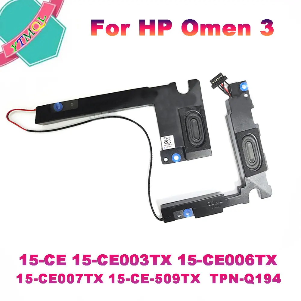 

1Pair Original Laptop internal built-in speaker sound for HP Omen 3 15-CE 15-CE003TX 15-CE006TX 15-CE007TX 15-CE-509TX TPN-Q194