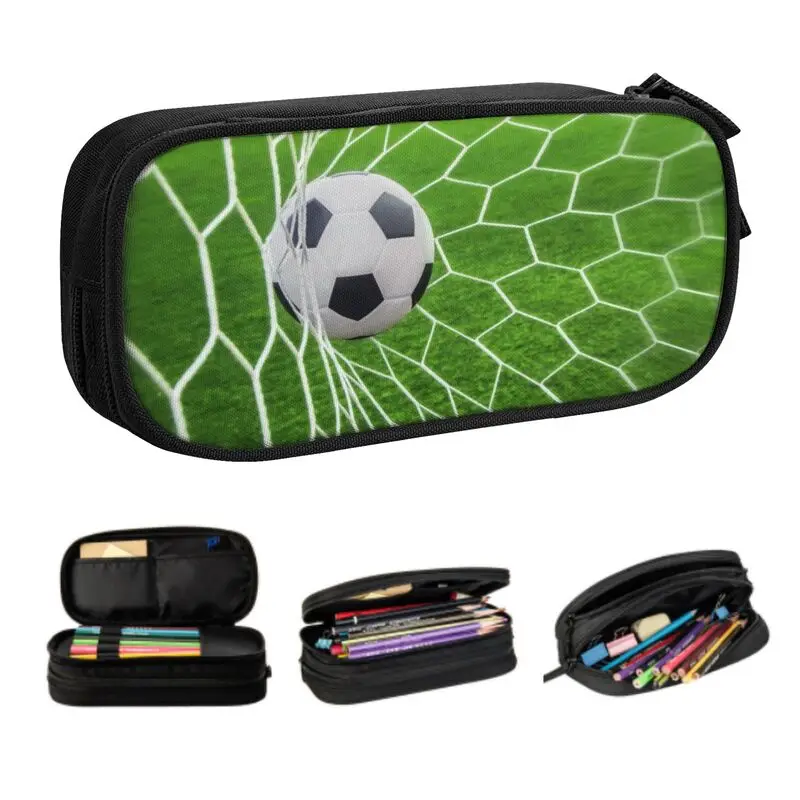 Kawaii Soccer Goal Pencil Case for Boys Gilrs Large Storage Football Sport Pencil Pouch School Supplies
Kawaii Soccer Goal Pencil Case for Boys Gilrs Large Storage Football Sport Pencil Pouch School Supplies