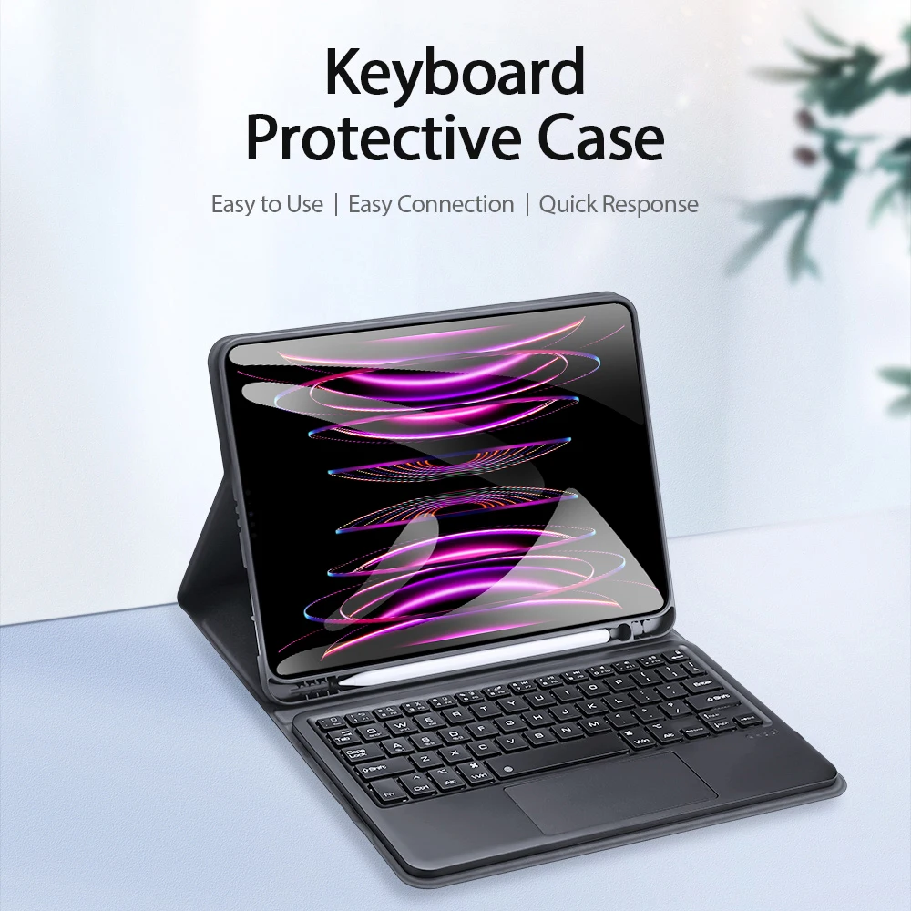 DUXDUCIS Wirless Keyboard Case For iPad Pro 11 Quick Response Folding Stand Keyboard Protective Leather Cover FOR iPad Air 4 5
DUXDUCIS Wirless Keyboard Case For iPad Pro 11 Quick Response Folding Stand Keyboard Protective Leather Cover FOR iPad Air 4 5
