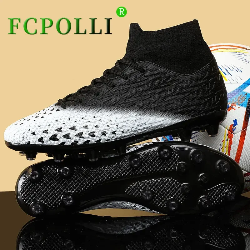 

Long Spike Football Boots Unisex Anti Slip Turf Soccer Shoe Couples Luxury Brand Sport Shoes For Couples Designer Soccer Cleats