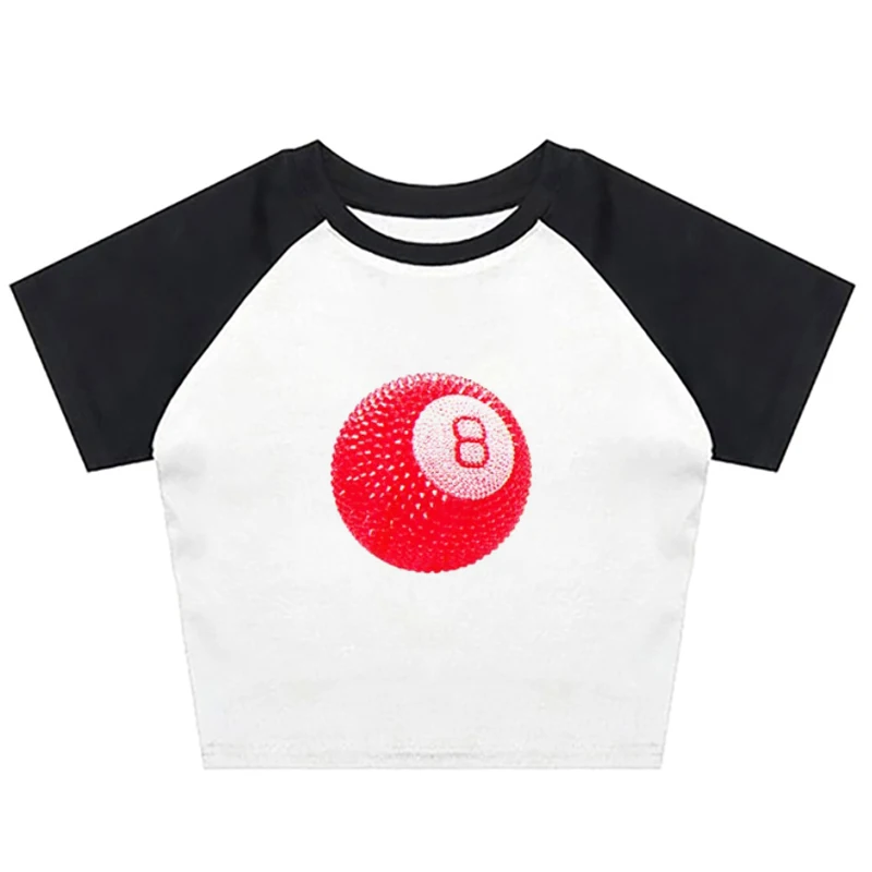 Y2k Cut Top Summer Printed T-shirt Women's High Street Slim Fit Harajuku Fairy Punk Street Clothing Retro Gothic Aesthetic
Y2k Cut Top Summer Printed T-shirt Women's High Street Slim Fit Harajuku Fairy Punk Street Clothing Retro Gothic Aesthetic