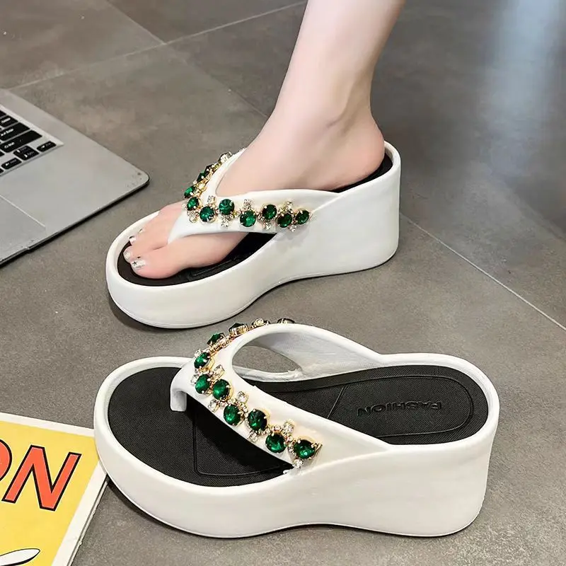 Шлепанцы женские из ЭВА, Нескользящие пляжные тапочки на толстой подошве, летние сандалии «сделай сам», с мягкой подошвой, 9 см
Шлепанцы женские из ЭВА, Нескользящие пляжные тапочки на толстой подошве, летние сандалии «сделай сам», с мягкой подошвой, 9 см