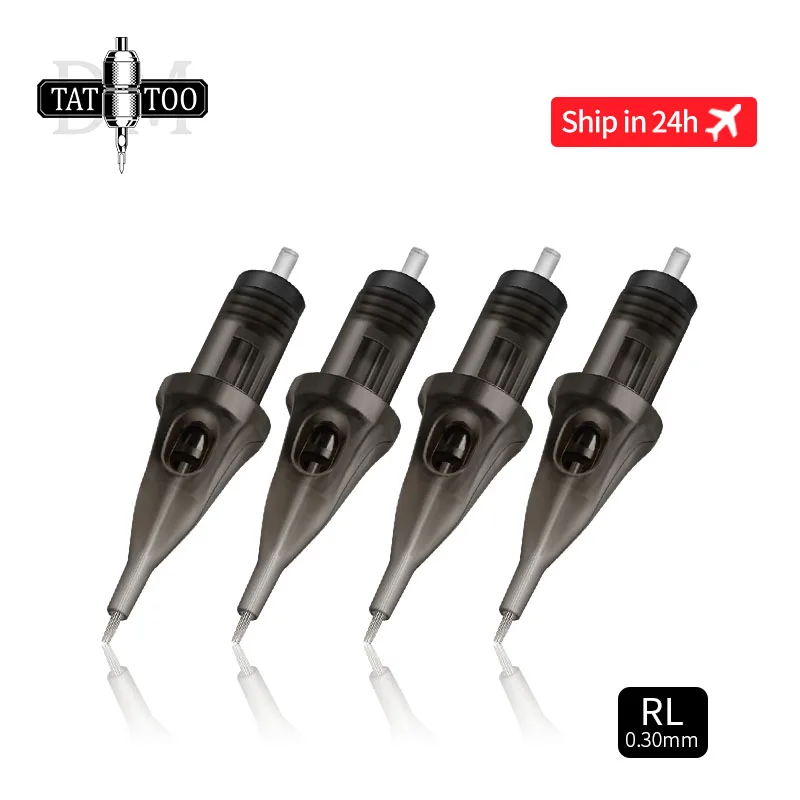 10pcs Disposable Tattoo Needles 0.3MM 0.35MM Round Liner Sterilized Safety Cartridge Tattoo Needle with Membrane System
10pcs Disposable Tattoo Needles 0.3MM 0.35MM Round Liner Sterilized Safety Cartridge Tattoo Needle with Membrane System