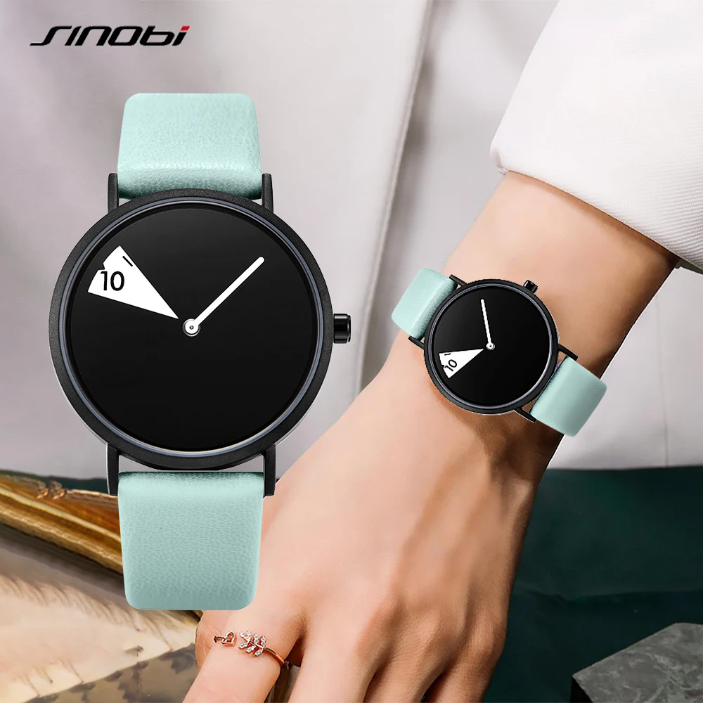 Sinobi NEW Arrival Women's Creative Watch Fashion Wristwatch Girls Rotate Leather Strap Fashion Sports Clock Elegant Women Watch
Sinobi NEW Arrival Women's Creative Watch Fashion Wristwatch Girls Rotate Leather Strap Fashion Sports Clock Elegant Women Watch