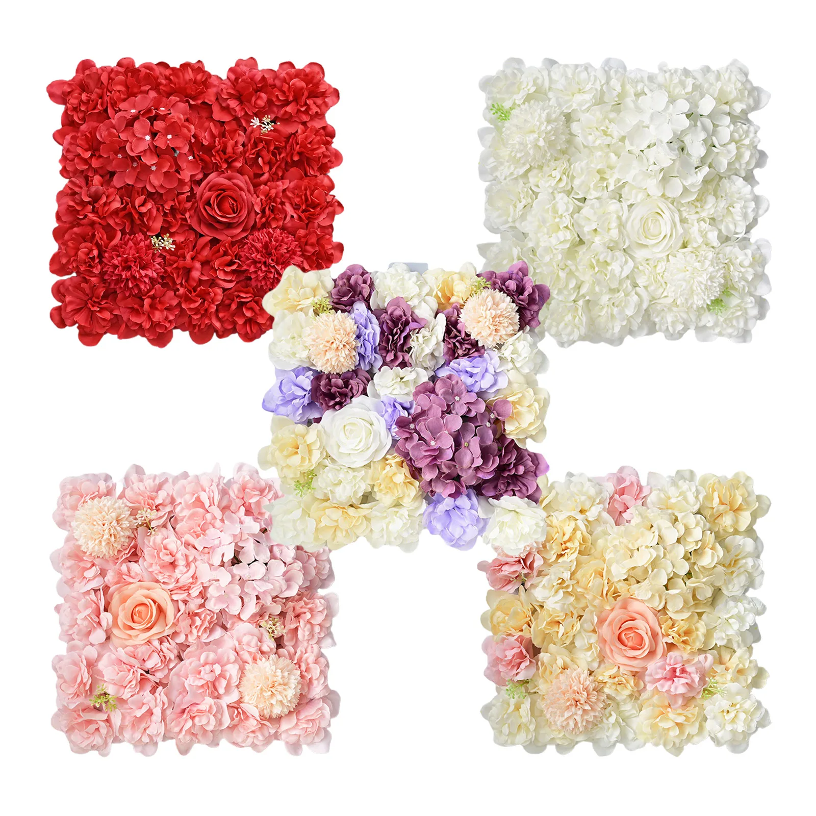 6 Pcs Flower Wall Panels 3D Silk Rose Floral Wall Decorative Faux Flower Wall For Wedding Home Decor Shop Party Photo Backdrop
6 Pcs Flower Wall Panels 3D Silk Rose Floral Wall Decorative Faux Flower Wall For Wedding Home Decor Shop Party Photo Backdrop