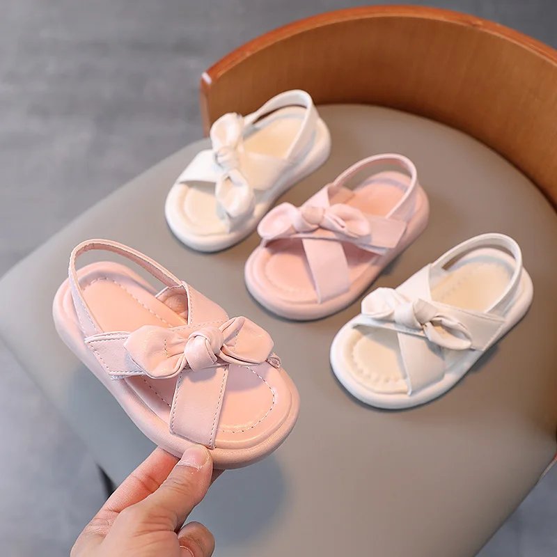 Босоножки для маленьких девочек, кожаные сандалии принцессы с бантом, дышащие Нескользящие, с вырезами, Повседневная пляжная обувь для малышей, 21-30
Босоножки для маленьких девочек, кожаные сандалии принцессы с бантом, дышащие Нескользящие, с вырезами, Повседневная пляжная обувь для малышей, 21-30
