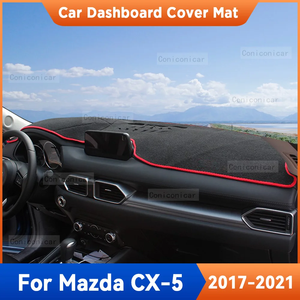 Для Mazda CX5 CX-5 2017-2021 коврик для приборной панели автомобиля, Солнцезащитный коврик, анти-УФ аксессуары для интерьера, защитные коврики
Для Mazda CX5 CX-5 2017-2021 коврик для приборной панели автомобиля, Солнцезащитный коврик, анти-УФ аксессуары для интерьера, защитные коврики