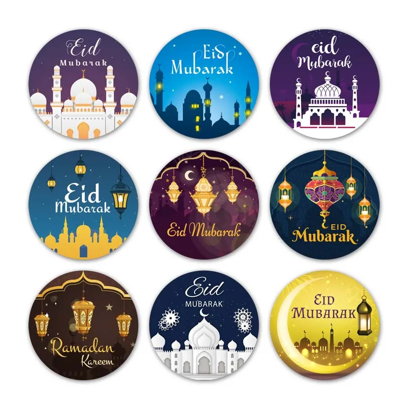 120pcs Eid Mubarak Stickers Ramadan Mubarak Decoration Islamic Muslim Omra Gift Tag Supplies
120pcs Eid Mubarak Stickers Ramadan Mubarak Decoration Islamic Muslim Omra Gift Tag Supplies