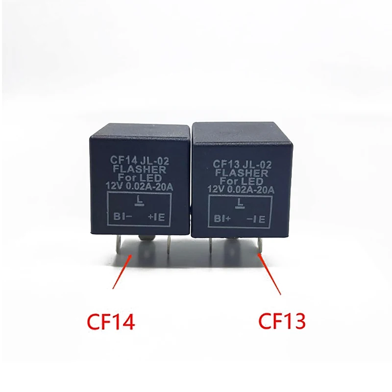 3 контакта CF13 CF14 JL-02 электронное реле для исправления Φ сигнал поворота Hyper Flash мерцание автомобильный проблесковый маячок 12V DC
3 контакта CF13 CF14 JL-02 электронное реле для исправления Φ сигнал поворота Hyper Flash мерцание автомобильный проблесковый маячок 12V DC
