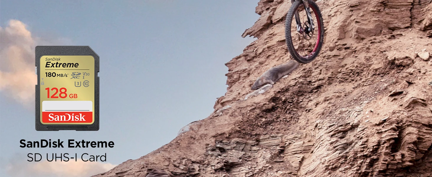 Cartão SD Sandisk Extreme SDHC SDXC, C10, U3, V30: 32GB - 64GB - 128GB - 256GB - 512GB Cartão SD Sandisk Extreme SDHC SDXC, C10, U3, V30: 32GB - 64GB - 128GB - 256GB - 512GB