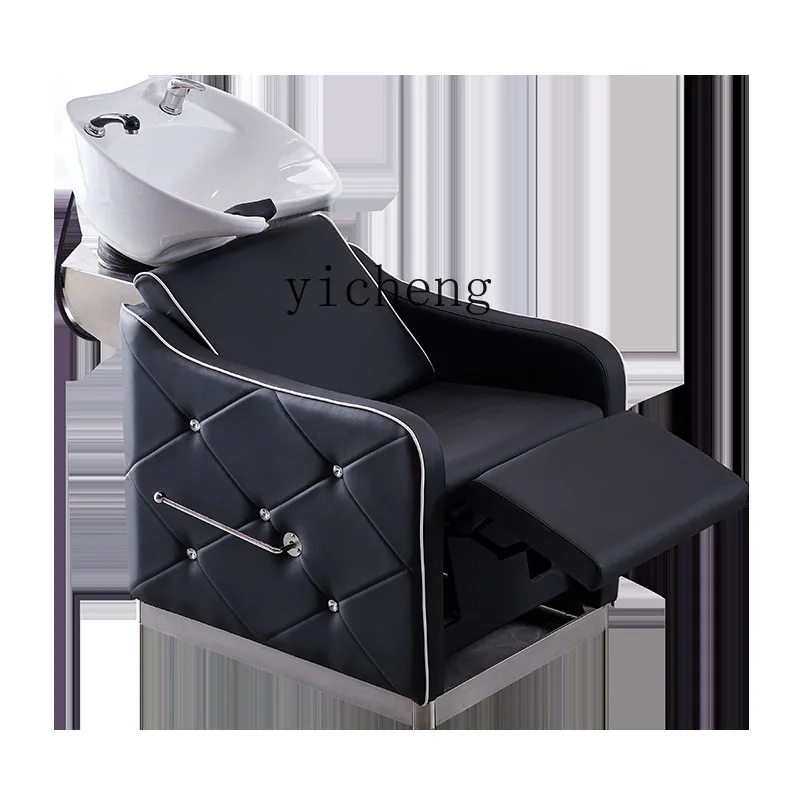 Zk Shampoo Chair Barber Shop Hair Salon Leisure Physiotherapy Ceramic Basin with Diamond Lying Half Punch Bed
Zk Shampoo Chair Barber Shop Hair Salon Leisure Physiotherapy Ceramic Basin with Diamond Lying Half Punch Bed