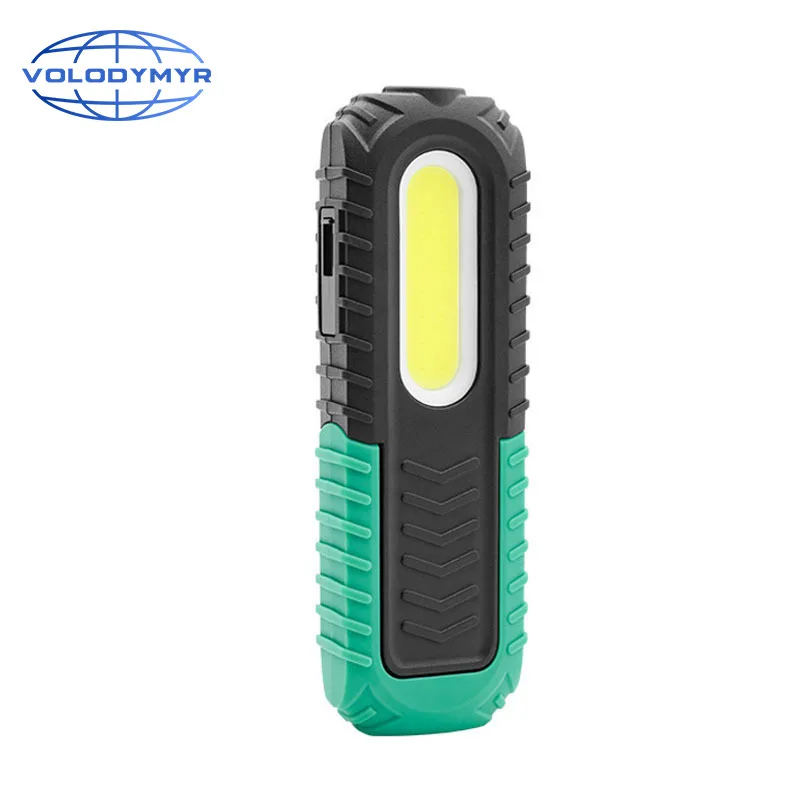 

Volodymyr COB LED Magnetic Work Light with USB Rechargeable Portable Task Inspection Lights Super Bright 2 Model Handheld Lamp