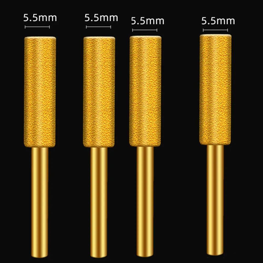 4pcs Diamond Coated Cylindrical Burr Chainsaw Sharpener Stone File Chain Sharpening Carving Grinding Power Tool
4pcs Diamond Coated Cylindrical Burr Chainsaw Sharpener Stone File Chain Sharpening Carving Grinding Power Tool
