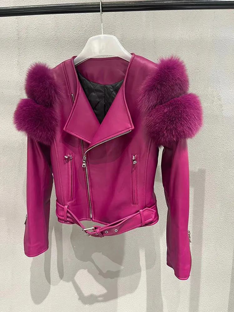 Real Fox Fur Coat Women 2022 Luxury Winter Genuine Leather Jackets Short Style Streetwear Clothes
Real Fox Fur Coat Women 2022 Luxury Winter Genuine Leather Jackets Short Style Streetwear Clothes