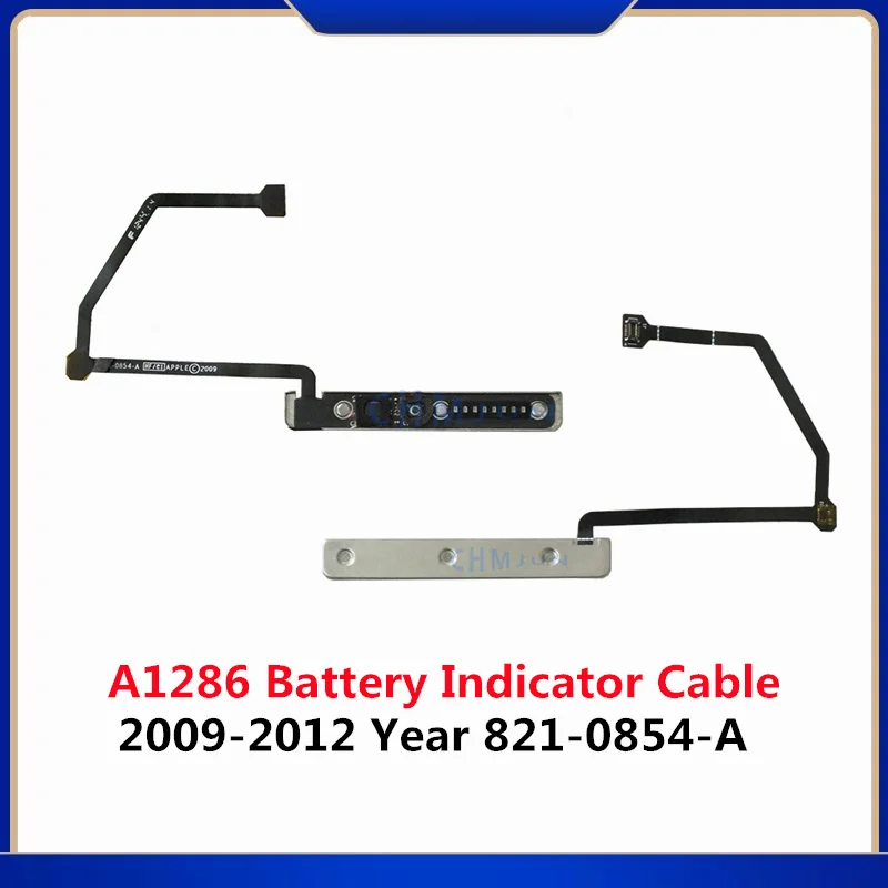 A1286 Battery Indicator Board Cable 821-0854-A For Macbook Pro 15" A1286 2009-2012 Year 922-9033 Laptop Spare Parts
A1286 Battery Indicator Board Cable 821-0854-A For Macbook Pro 15" A1286 2009-2012 Year 922-9033 Laptop Spare Parts