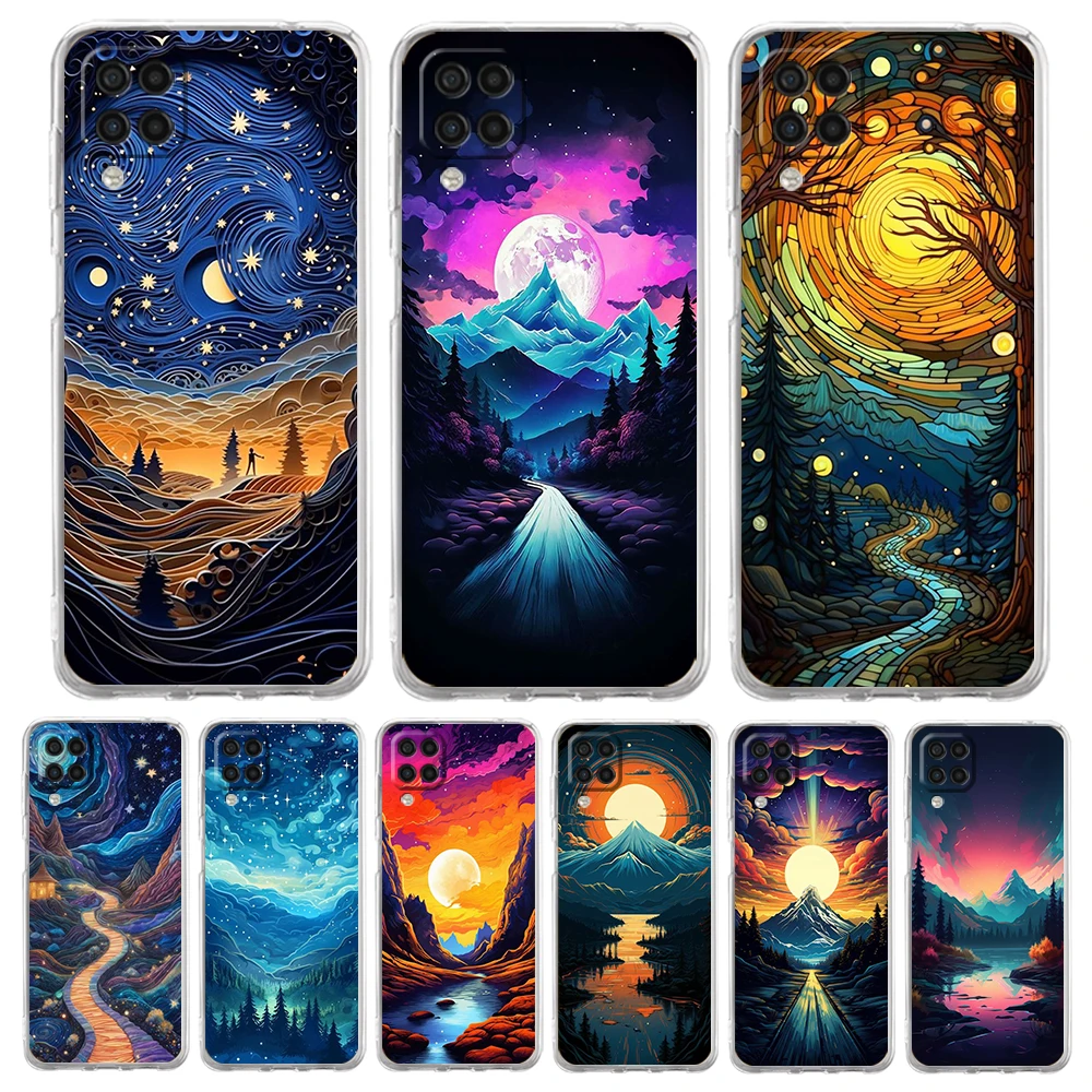 Starry Sky Phone Case for Samsung Galaxy A13 A22 A32 A52 A53 A72 A51 A71 A11 A31 A41 A21S 5G Transparent Silicone Shell Capa Bag
Starry Sky Phone Case for Samsung Galaxy A13 A22 A32 A52 A53 A72 A51 A71 A11 A31 A41 A21S 5G Transparent Silicone Shell Capa Bag