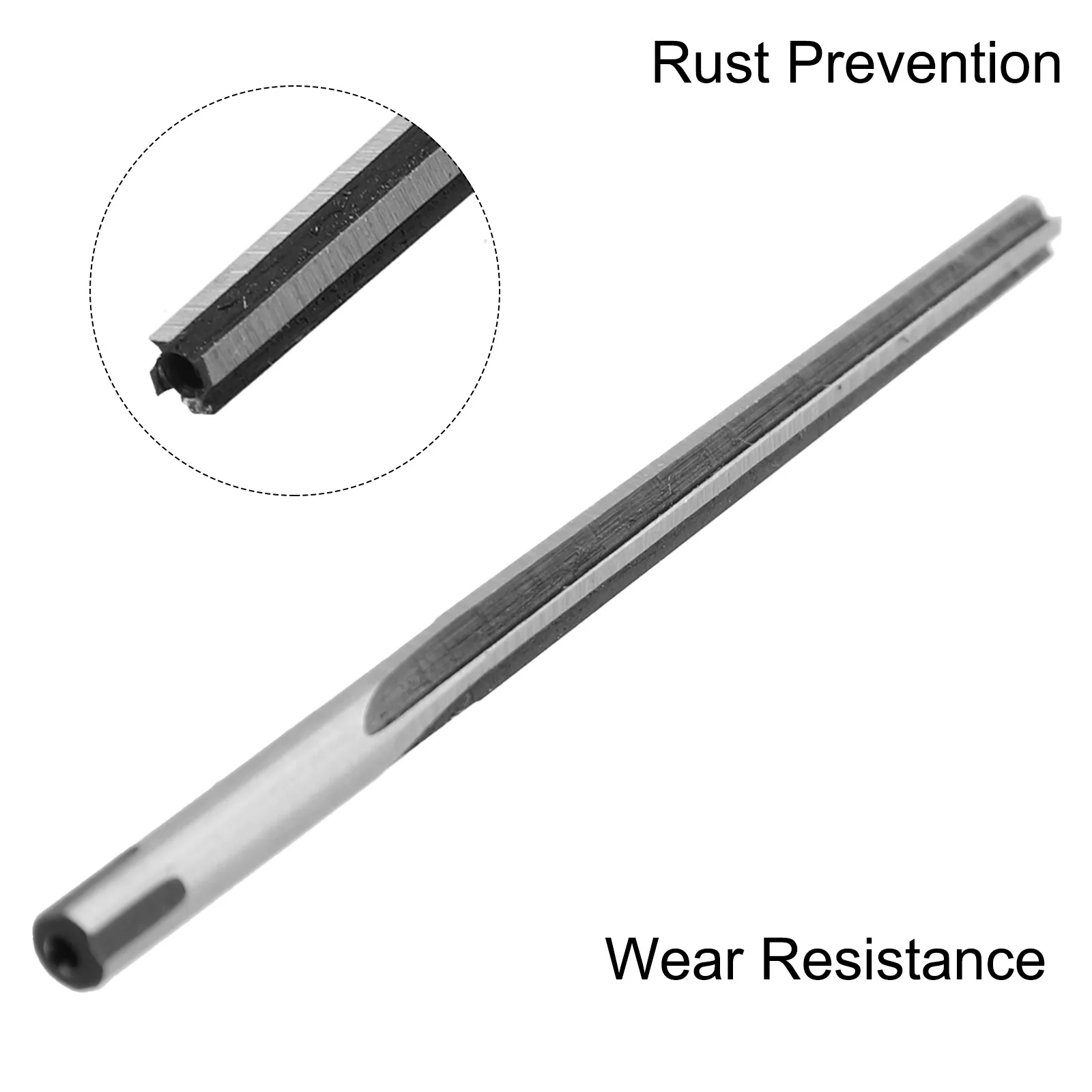 Reamer Hand Reamer Dia 3/4/5/6/8/10mm Tools 1:50 Conical Degree 65-155mm Long HSS Alloy Steel Manual Pin Taper Shank
Reamer Hand Reamer Dia 3/4/5/6/8/10mm Tools 1:50 Conical Degree 65-155mm Long HSS Alloy Steel Manual Pin Taper Shank