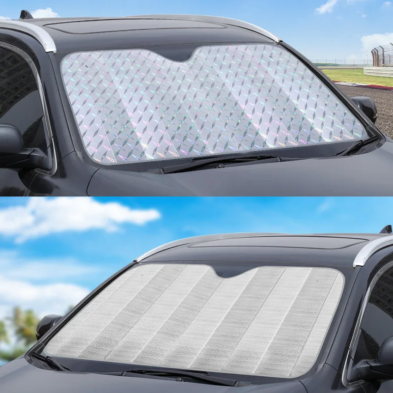 Car Front Windshield Sunshade Cover Sun Shade UV Protection Curtain Car Sunshade Film Windshield Visor Auto Exterior Accessories
Car Front Windshield Sunshade Cover Sun Shade UV Protection Curtain Car Sunshade Film Windshield Visor Auto Exterior Accessories
