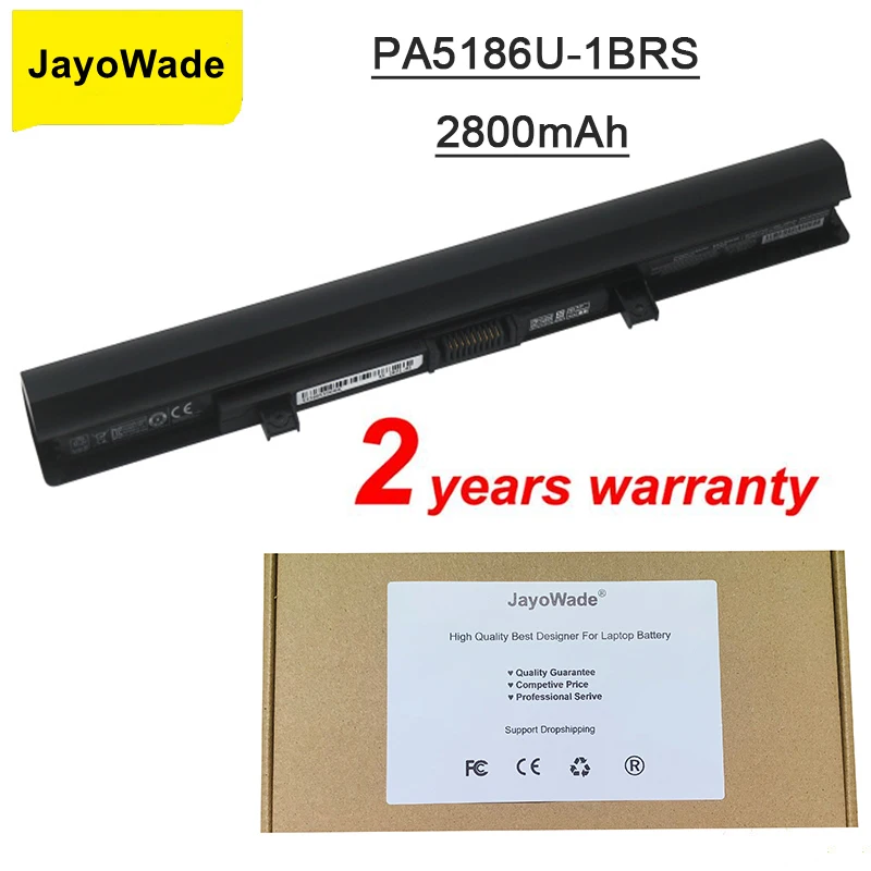 JayoWade PA5186U PA5185U Battery For Toshiba Satellite C55 C55D C55T L55 L50-B L55D L55T C55-B C55-B5299 PA5186U-1BRS Notebook
JayoWade PA5186U PA5185U Battery For Toshiba Satellite C55 C55D C55T L55 L50-B L55D L55T C55-B C55-B5299 PA5186U-1BRS Notebook