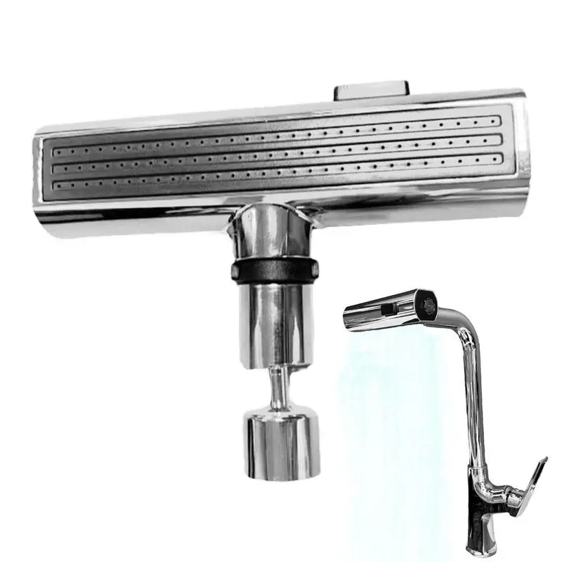 Waterfall Bathroom Faucet Kitchen Sink Faucets Kitchen Mixer Tap Universal Connector Wide Nozzle & Rotation Waterfall Design
Waterfall Bathroom Faucet Kitchen Sink Faucets Kitchen Mixer Tap Universal Connector Wide Nozzle & Rotation Waterfall Design