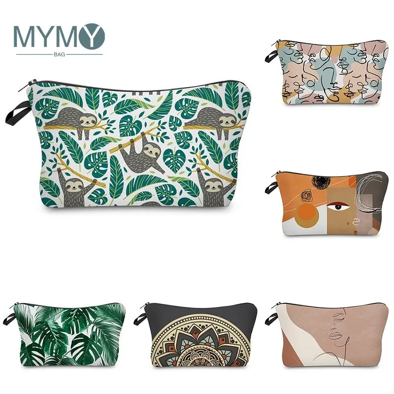 Sloth Abstract Art Cosmetic Bag Printing Swanky Leaf Ladies Portable Beauty Makeup Bags Keychain Earphone Holder Small Purse
Sloth Abstract Art Cosmetic Bag Printing Swanky Leaf Ladies Portable Beauty Makeup Bags Keychain Earphone Holder Small Purse