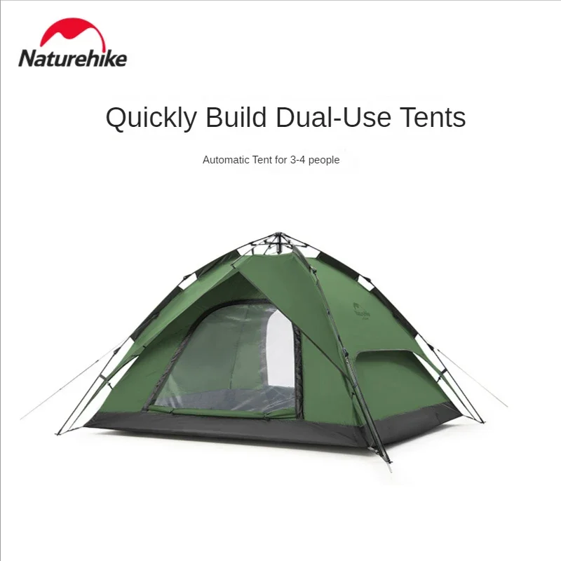 Naturehike Outdoor Camping 3-4 People Dual-Use Automatic Tent Easy to Build Detachable Camping Tent
Naturehike Outdoor Camping 3-4 People Dual-Use Automatic Tent Easy to Build Detachable Camping Tent