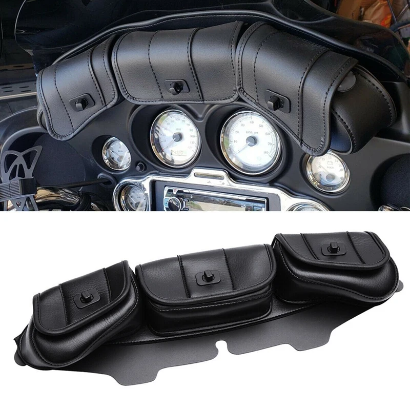 Сумка-чехол для мотоцикла с 3 карманами для лобового стекла 1996-2013 Electra Street Tri Glide Touring
Сумка-чехол для мотоцикла с 3 карманами для лобового стекла 1996-2013 Electra Street Tri Glide Touring