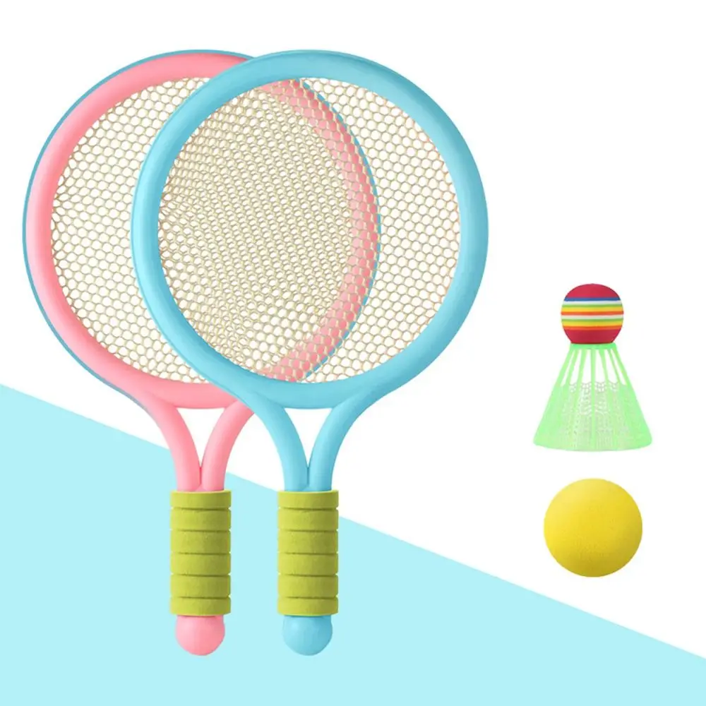 

2 in1 Tennis Badminton Racket Set with 1 Badminton Shuttlecock Soft Tennis Toys Sport 1 Tennis Balls Kids Badminton Rackets