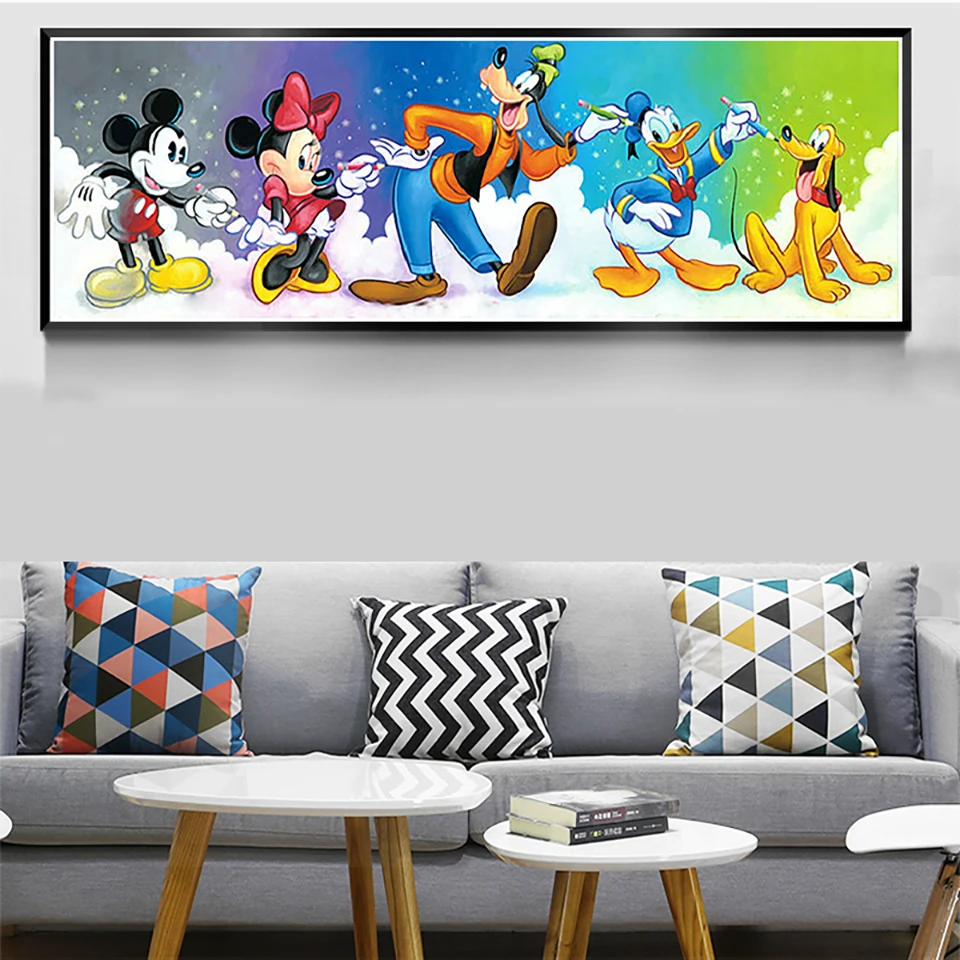 Disney Diamond Embroidery Cartoon Picture 5D DIY Mosaic Full Drill AB Diamond Painting Mickey Mouse Cross Anime Cross Stitch Kit
Disney Diamond Embroidery Cartoon Picture 5D DIY Mosaic Full Drill AB Diamond Painting Mickey Mouse Cross Anime Cross Stitch Kit