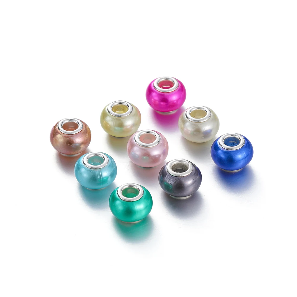 5Pcs/Lot 11.5/14mm Acrylic Big Hole Beads Oblate Circle Spacer Loose Beads for DIY Jewelry Making Bracelet Pendant Accessories
5Pcs/Lot 11.5/14mm Acrylic Big Hole Beads Oblate Circle Spacer Loose Beads for DIY Jewelry Making Bracelet Pendant Accessories