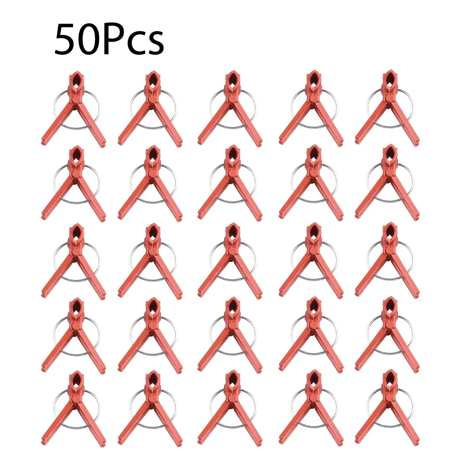 Hassle-Free Grafting Graft Clamp 50Pcs Promote Growth Stable Connection Versatile Ample Quantity Plastic Durable
Hassle-Free Grafting Graft Clamp 50Pcs Promote Growth Stable Connection Versatile Ample Quantity Plastic Durable