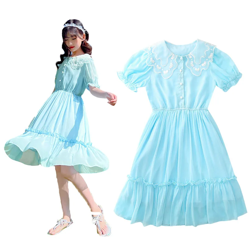 Children's Dress for Girl Summer 2022 Short Sleeve Fashion Princess Dresses Birthday Party Girls Dress for Teens Child Clothes
Children's Dress for Girl Summer 2022 Short Sleeve Fashion Princess Dresses Birthday Party Girls Dress for Teens Child Clothes