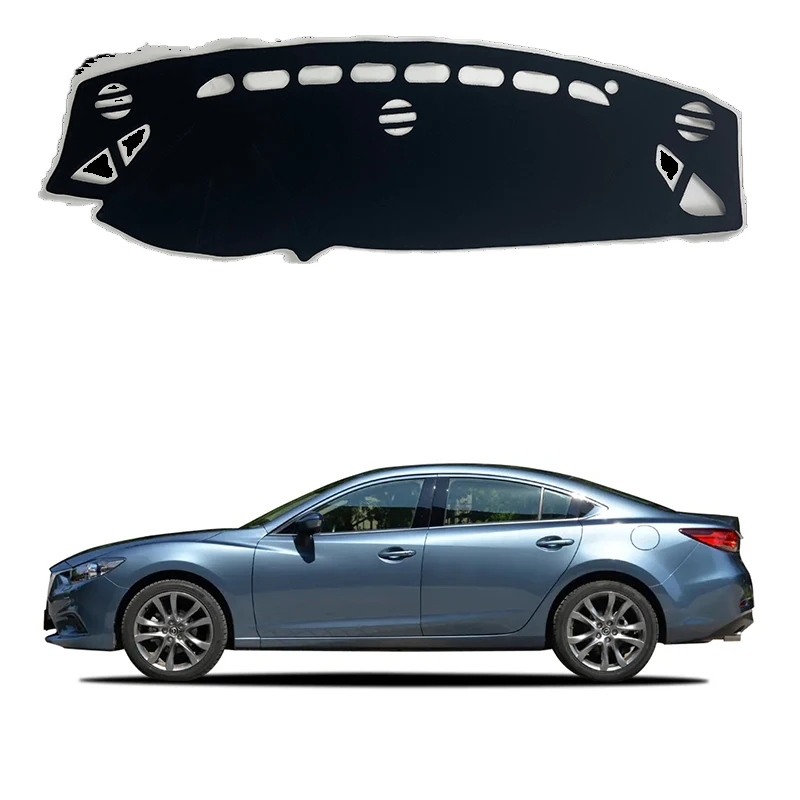 

Dash Board Mat Sun Protector Pad for Mazda 6 ATENZA 2014-2017 Black Inner Car Dashboard Left Hand Drive Carpet Accessories
