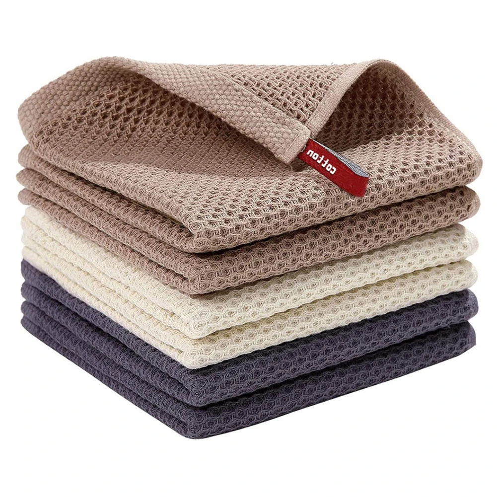 6Pcs Microfiber Cotton Dishcloth Honeycomb Towel Ultra Soft Absorbent Hand Towel Wash Cloth Kitchen Cleaning Cloth Tool 34*34cm
6Pcs Microfiber Cotton Dishcloth Honeycomb Towel Ultra Soft Absorbent Hand Towel Wash Cloth Kitchen Cleaning Cloth Tool 34*34cm