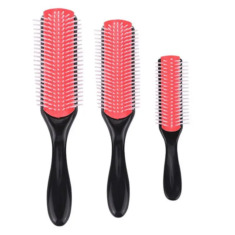 9-Row Detangling Hair Brush Denman Detangler Hairbrush Scalp Massager Straight Wet Comb for Women Men Salon Curly hair brush
9-Row Detangling Hair Brush Denman Detangler Hairbrush Scalp Massager Straight Wet Comb for Women Men Salon Curly hair brush