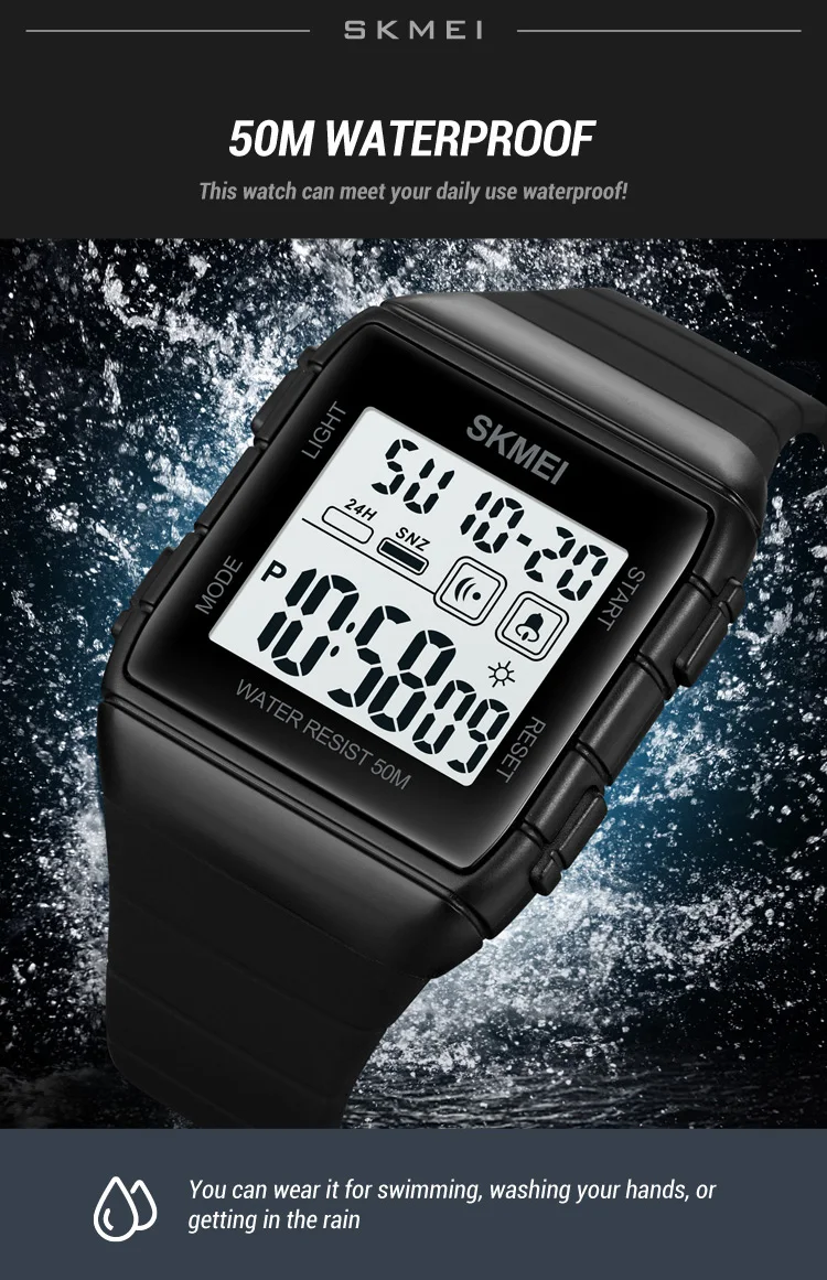 SKMEI 1960 Military Sport Mens Watches Digital Calendar Countdown Waterproof Wristwatches for Men Alarm Clock Reloj Hombre 1278 SKMEI 1960 Military Sport Mens Watches Digital Calendar Countdown Waterproof Wristwatches for Men Alarm Clock Reloj Hombre 1278