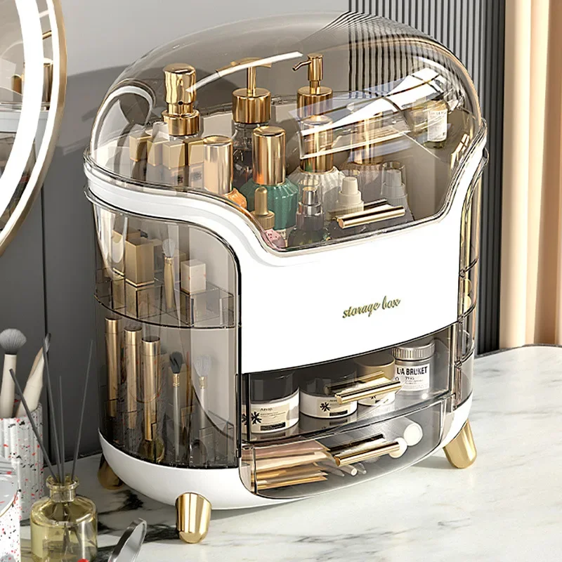 Luxury Cosmetics Storage Box Large for Women Makeups Lipsticks Jewelry Brushes Storage Tank Dustproof Large Capacity Organizer
Luxury Cosmetics Storage Box Large for Women Makeups Lipsticks Jewelry Brushes Storage Tank Dustproof Large Capacity Organizer
