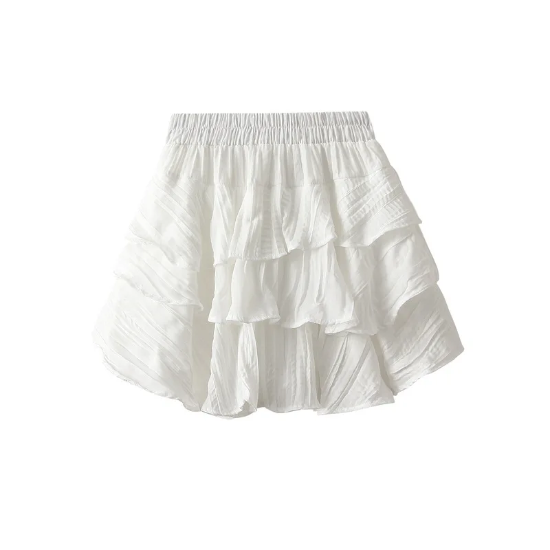 Sweet High Waistt White Mini Skirt Women's 2023 Summer Thin Irregular Puff Culottes Black Cake Skirts Women Safety Shorts Inside
Sweet High Waistt White Mini Skirt Women's 2023 Summer Thin Irregular Puff Culottes Black Cake Skirts Women Safety Shorts Inside