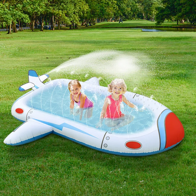 Inflatable Sprinkler Pool for Kids 3 in 1 Baby Cushion Outdoor Splash Pad Toddlers Children Backyard Fun Water Toys
Inflatable Sprinkler Pool for Kids 3 in 1 Baby Cushion Outdoor Splash Pad Toddlers Children Backyard Fun Water Toys