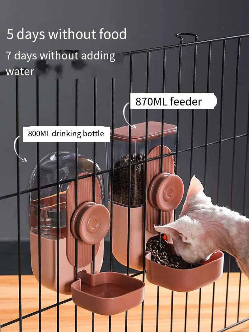 New Dog Hanging Water Fountain Plastic Color-Coded Hanging Cage Kettle Feeding Set Cat Food Bowl Household Pet Supplies SSJ648
New Dog Hanging Water Fountain Plastic Color-Coded Hanging Cage Kettle Feeding Set Cat Food Bowl Household Pet Supplies SSJ648