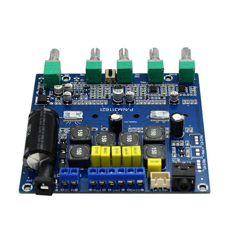 Top Deals TPA3116 2.1 High-Power HIFI Digital Power Amplifier Board 12-24V Super Subwoofer Finished Board
Top Deals TPA3116 2.1 High-Power HIFI Digital Power Amplifier Board 12-24V Super Subwoofer Finished Board