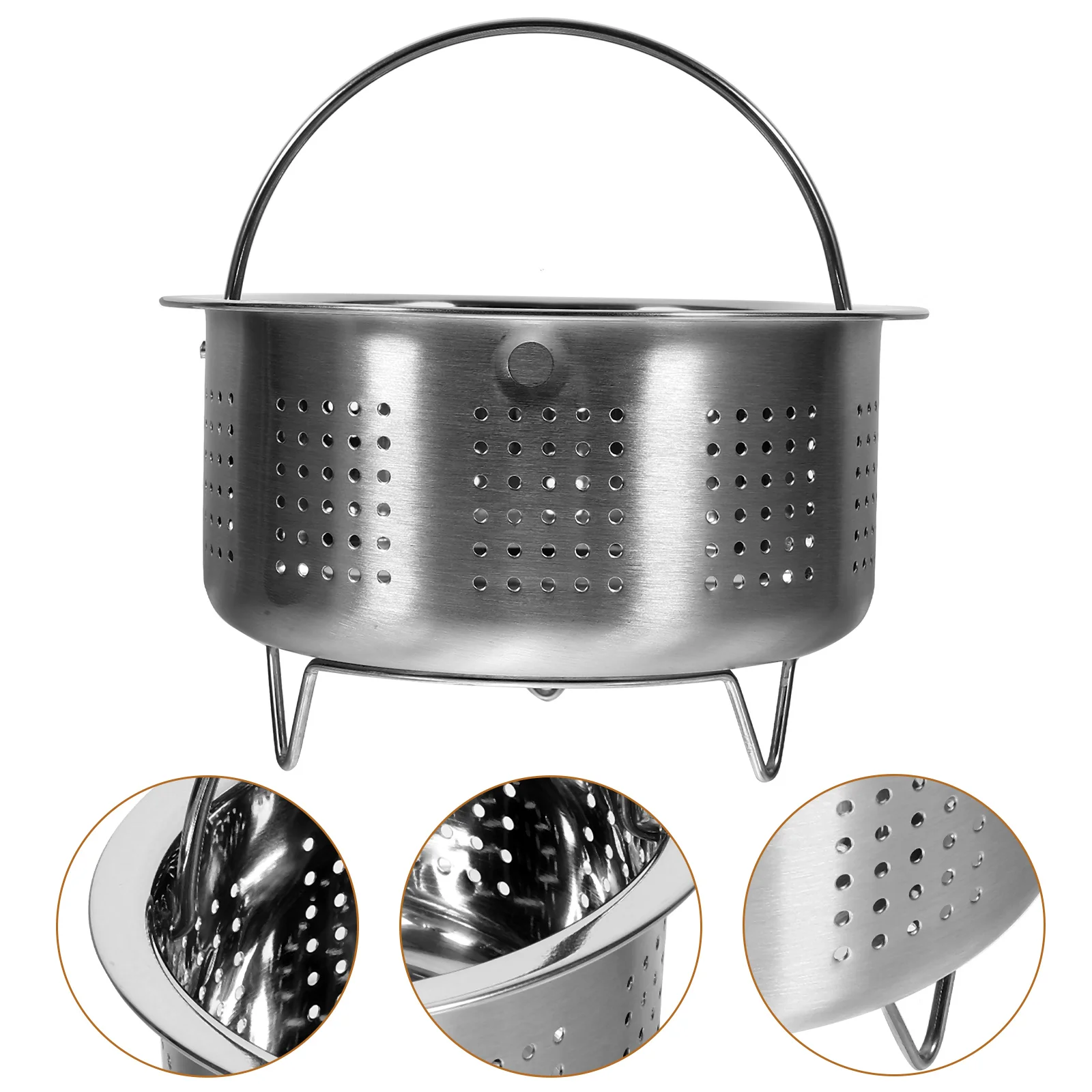 Stainless Steel Rice Steamer Kitchen Supplies Steaming Basket Reusable Food Rack Cooker Metal Electric for Pots Strainer
Stainless Steel Rice Steamer Kitchen Supplies Steaming Basket Reusable Food Rack Cooker Metal Electric for Pots Strainer
