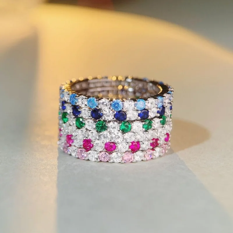 Real 0.2ct D Color Full Round Diamond Rings For Women Top Quality 925 Sterling Silver Finger Ring Wedding Party Jewelry Gifts
Real 0.2ct D Color Full Round Diamond Rings For Women Top Quality 925 Sterling Silver Finger Ring Wedding Party Jewelry Gifts