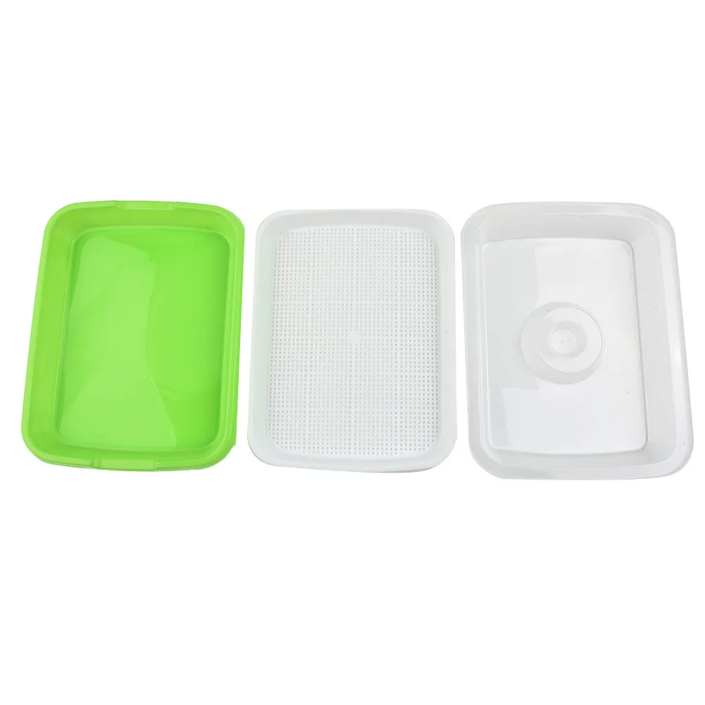 Tools Planting Trays Capacity 2 Layer Begginers Hydroponic Tray Microgreens Soil-Free Sprouter Tray High Quality
Tools Planting Trays Capacity 2 Layer Begginers Hydroponic Tray Microgreens Soil-Free Sprouter Tray High Quality