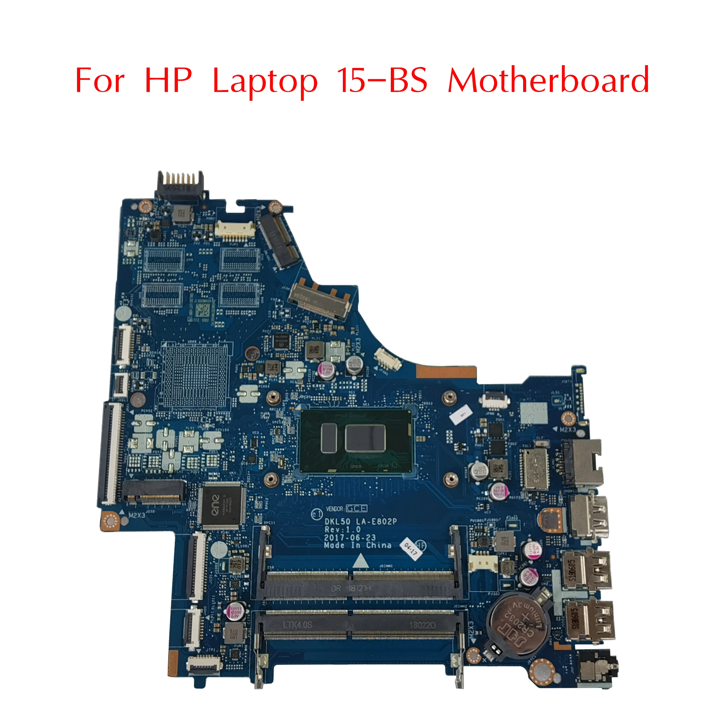 L15871-601 используется для ноутбука HP 15-BS материнская плата DKL50 LA-E802P с I3-8130U I5-8250U UMA DDR4 100% протестирована
L15871-601 используется для ноутбука HP 15-BS материнская плата DKL50 LA-E802P с I3-8130U I5-8250U UMA DDR4 100% протестирована
