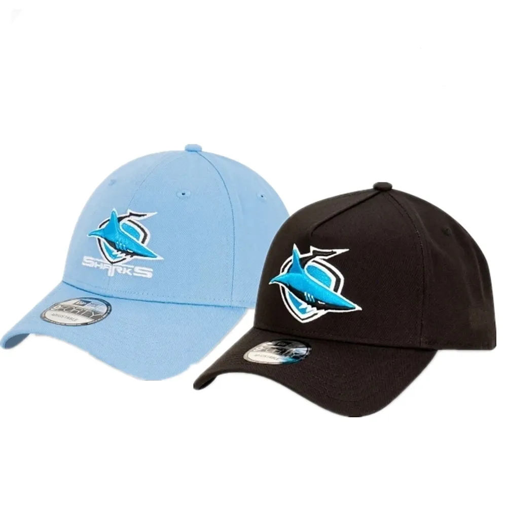 

2024 Cronulla Sharks Baseball Cap hats black / blue