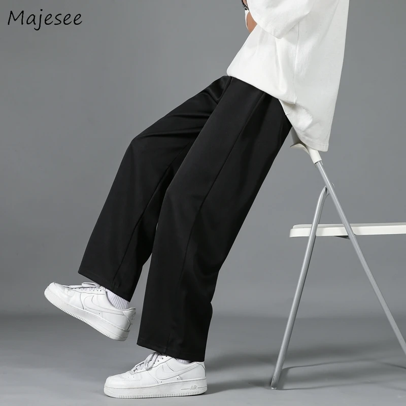 Pants Men Straight Breathable Summer Thin All-match Simply Loose Korean Fashion Streetwear Teens Handsome Pantalones Gentle Soft
Pants Men Straight Breathable Summer Thin All-match Simply Loose Korean Fashion Streetwear Teens Handsome Pantalones Gentle Soft