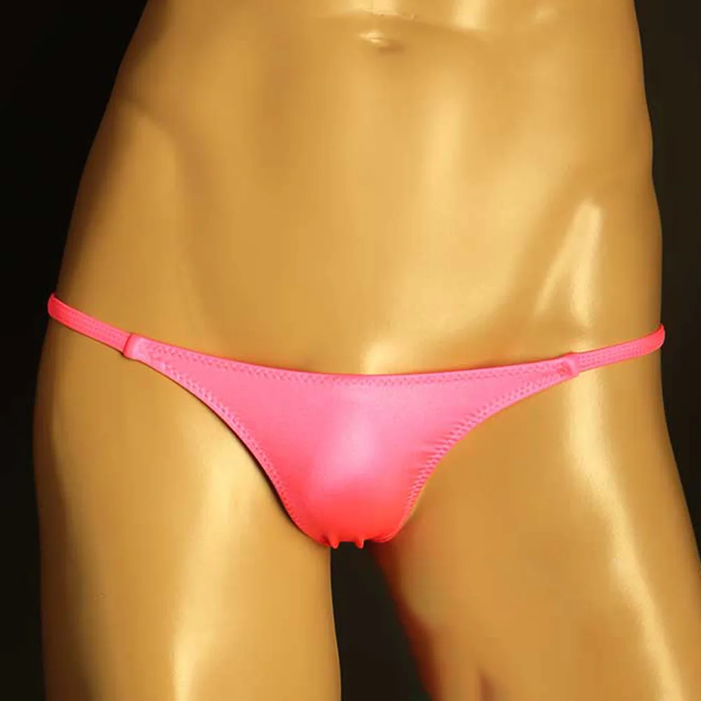 Sexy Mens Silky Low Rise T-back Briefs Breathable Solid Color Thong Panties Pouch Underpants Mini Bikini Lingerie Underwears
Sexy Mens Silky Low Rise T-back Briefs Breathable Solid Color Thong Panties Pouch Underpants Mini Bikini Lingerie Underwears