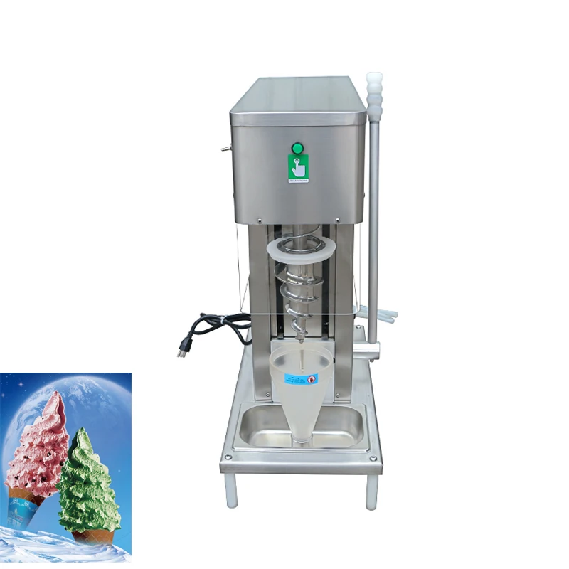PBOBP Snowstorm Ice Cream Mixer 110v/220V Fruit Nut Ice Cream Blender Gelato Machine Milk Tea Soft Ice Cream Flurry Machine 
PBOBP Snowstorm Ice Cream Mixer 110v/220V Fruit Nut Ice Cream Blender Gelato Machine Milk Tea Soft Ice Cream Flurry Machine