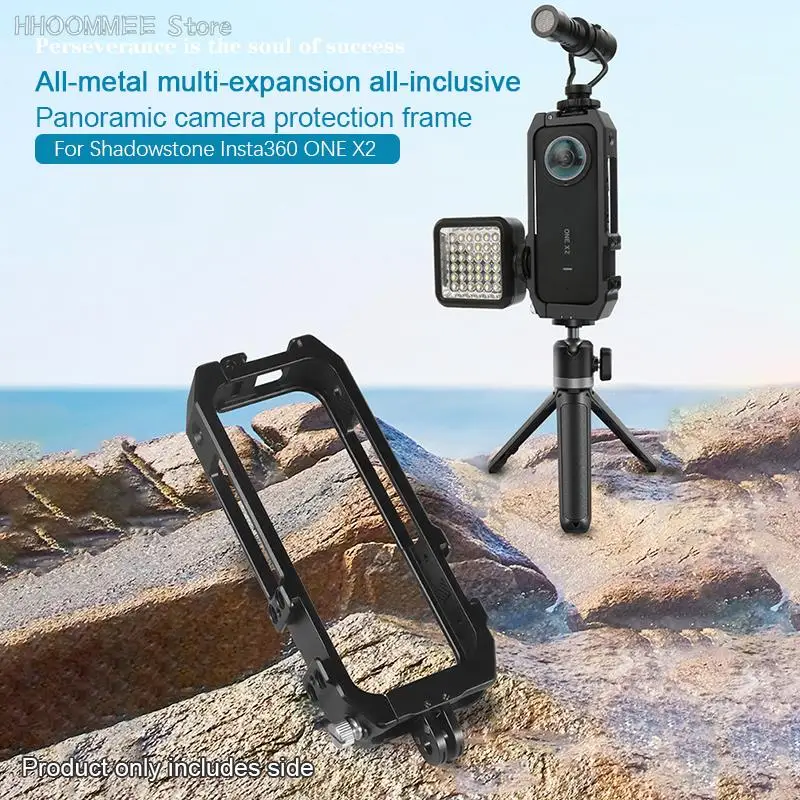 for Insta360 ONE X2 Protective Case Cage Action Camera Rig with Cold Shoe Magnetic Mount Camera Cage for Insta360 ONE X2
for Insta360 ONE X2 Protective Case Cage Action Camera Rig with Cold Shoe Magnetic Mount Camera Cage for Insta360 ONE X2
